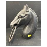 Cast Metal Hitching Post Top