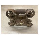 Antique Cast Iron Hay Trolley