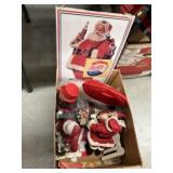 Reproduction Pepsi Santa Adv. with Santa Decor