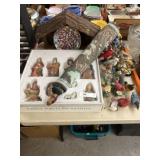 Porcelain Nativity Set, Figurines