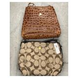 Unauthenticated Coach and Focus Handbags