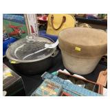Stoneware Pail with Dutch Oven
