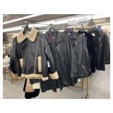 (5) Faux Leather Jackets