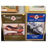 (2) Wings of Texaco Diecast Airplanes