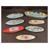 Vintage Wood Battleships