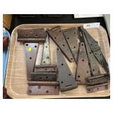 Old Cast Iron Barn Hinges