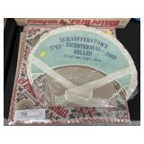 Vintage State Handkerchiefs and Advertising Bonnet