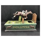 Contemporary Cast Metal Mechanical Bank