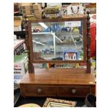 Inlaid Shaving Mirror