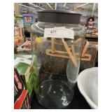 Large Glass Canister