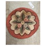 Braided Chair Pad