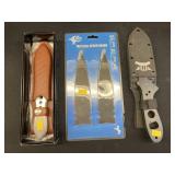 Imported Knives with Spear Heads