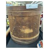 Large Wood Firkin