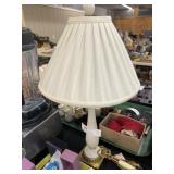 Small Vintage Porcelain Table Lamp