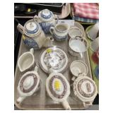 Porcelain Tea Service Pieces