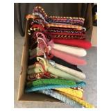 Knitted and Fabric Covered Clothing Hangers