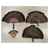 3 Wild Turkey Fans