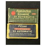 Approx. 50 rds. of 25 Auto Ammunition