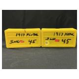 100 rds. of Reloaded .45 Auto Ammunition