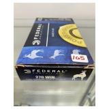 20 rds. of .270 130 gr. Ammunition