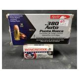 100 rds. of Assorted .380 Auto Ammunition