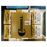 350 rds. of .38 Spl 148 gr. Ammunition