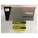 56 rds. of Assorted 30-30 Ammunition