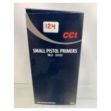 Approx. 1000 CCI Small Pistol Primers