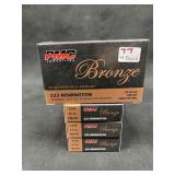 80 rds. of .223 55 gr. Ammunition