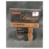 80 rds. of .223 55 gr. Ammunition