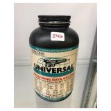 1 lb. of Hodgdon Universal Smokeless Powder