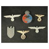 Grouping of Third Reich Tinnies