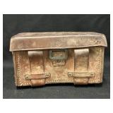 WW2 German Wehrmacht Leather Ammo Pouch