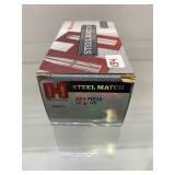 50 rds. of .223 55 gr. Steel Casing Ammunition