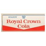 SST Embossed Royal Crown Cola Sign