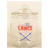 Large 75th Anniversary Lance Cracker Display Jar