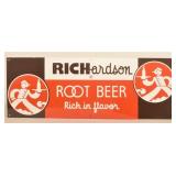 Excellent SST Richardson Root Beer Sign