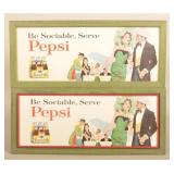 "Be Sociable" Serve Pepsi Advertising Displays