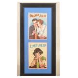 Rare Orange & Lime Julep 1920s Cardboard Signs