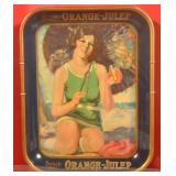 Drink Orange Julep Tin Beverage Tray