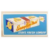 Large Evangeline Maid Bread Embossed SST Sign