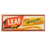 SST Leaf Spearmint Chewing Gum Sign