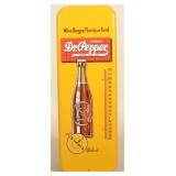 Dr. Pepper Reissue 1998 Tin Thermometer
