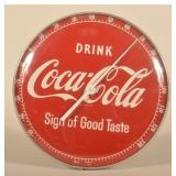 Drink Coca-Cola "Sign of Good Taste" Thermometer
