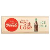 Horizontal "Things Go Better With Coke" SST Sign