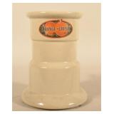 Antique Orange Crush Stoneware Syrup Dispenser