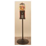 Vintage Topper DeLuxe 1c Gumball Vending Machine