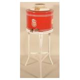 Restored 1940s Water Cooler w/ Frostie Advertising
