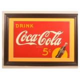 Drink Coca-Cola 5 Cent SST Sign