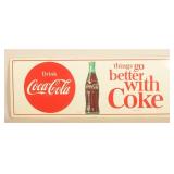 Self-Framed SST Things Go Better With Coke Sign